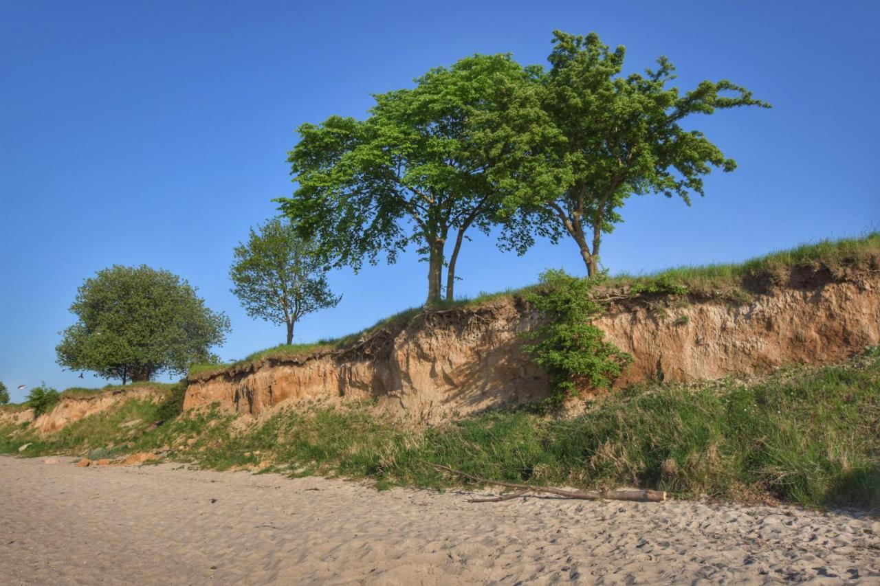 Emilias Hüs, Reethaus in der Bucht von Wismar Zierow Exterior foto